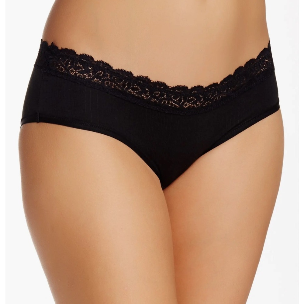 Felina Signature Stretch Lace Low Rise Hipster Undies 3-pk Size SMALL